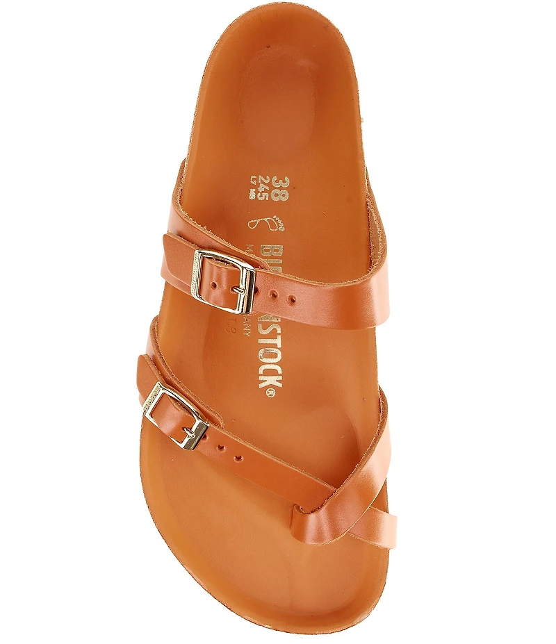 Birkenstock Women's Mayari Amalfi Leather Toe Loop Sandals