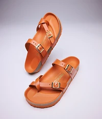 Birkenstock Women's Mayari Amalfi Leather Toe Loop Sandals