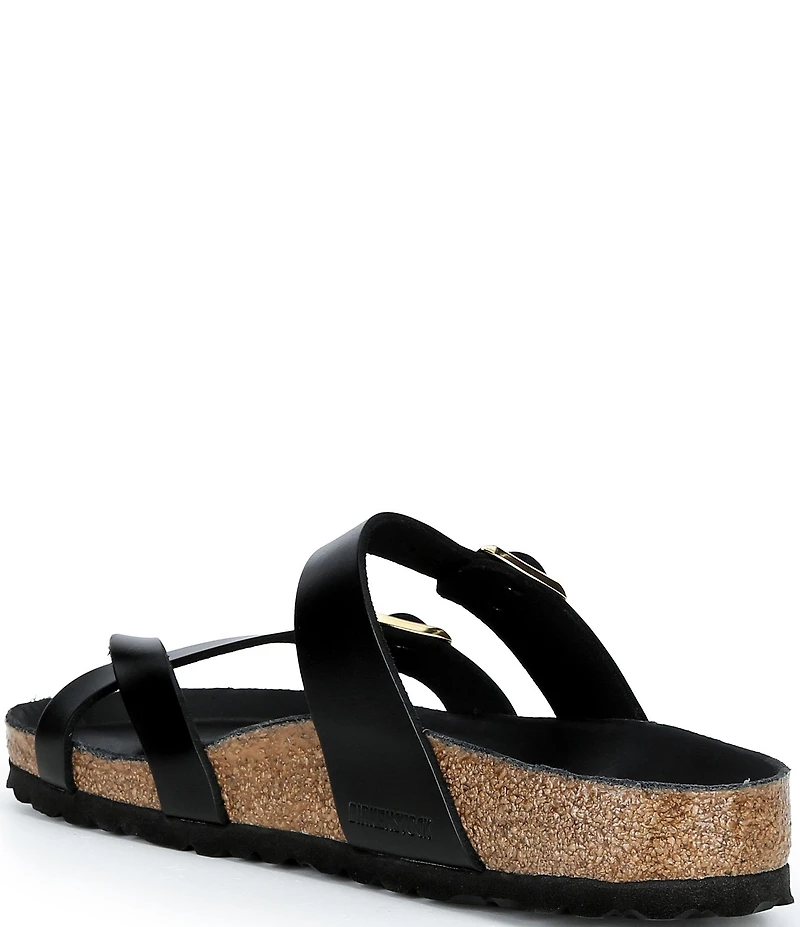 Birkenstock Women's Mayari Amalfi Leather Toe Loop Sandals