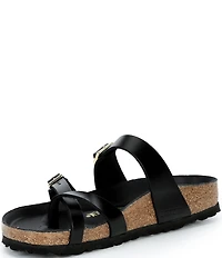 Birkenstock Women's Mayari Amalfi Leather Toe Loop Sandals