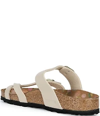 Birkenstock Women's Mayari Flowers Printed Footbed Toe Loop Sandals