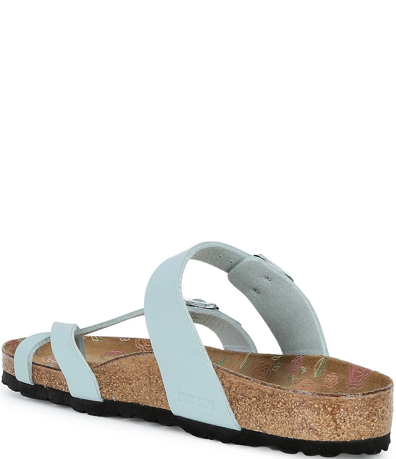 Birkenstock Women's Mayari Flowers Printed Footbed Toe Loop Sandals