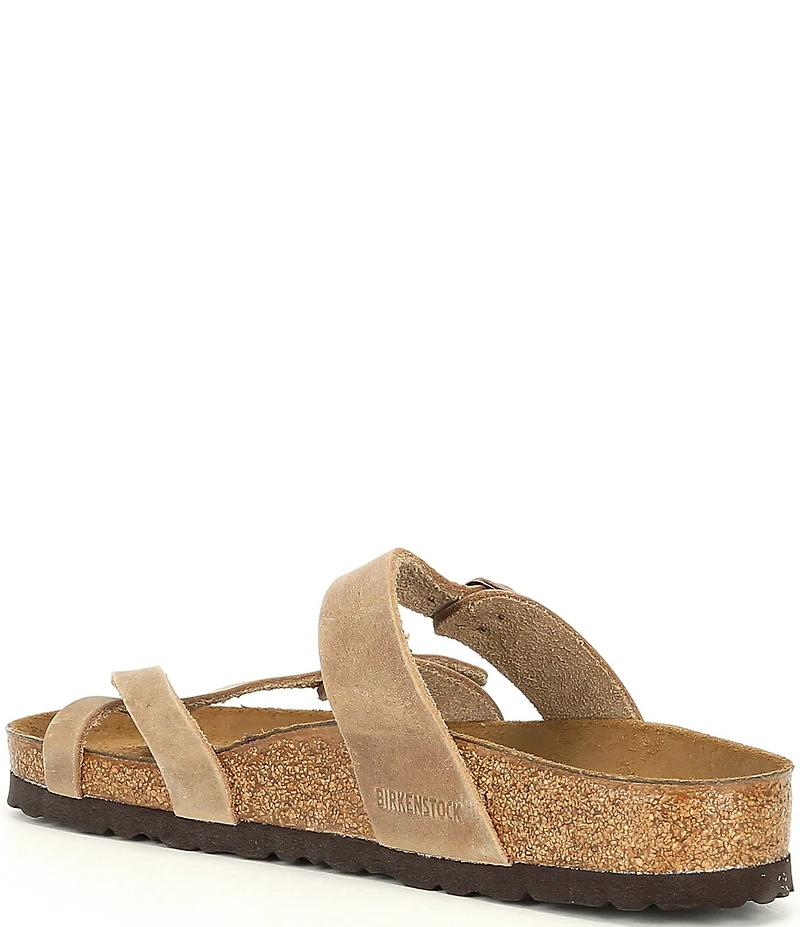 Birkenstock Women's Mayari Oiled Leather Toe Loop Sandals