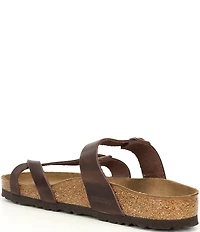 Birkenstock Women's Mayari Oiled Leather Toe Loop Sandals