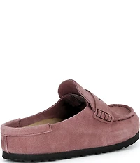 Birkenstock Women's Naples Wrapped 2.0 Suede Clogs