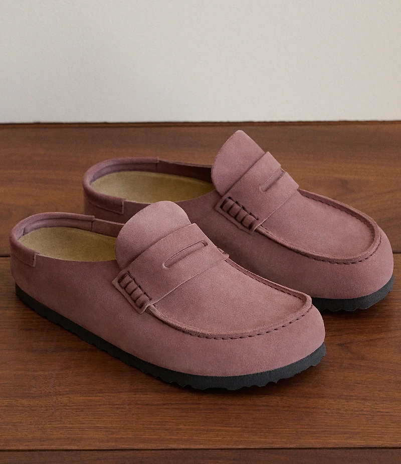 Birkenstock Women's Naples Wrapped 2.0 Suede Clogs