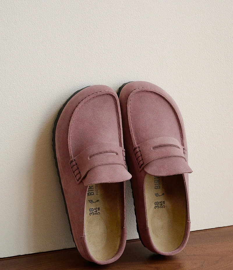 Birkenstock Women's Naples Wrapped 2.0 Suede Clogs