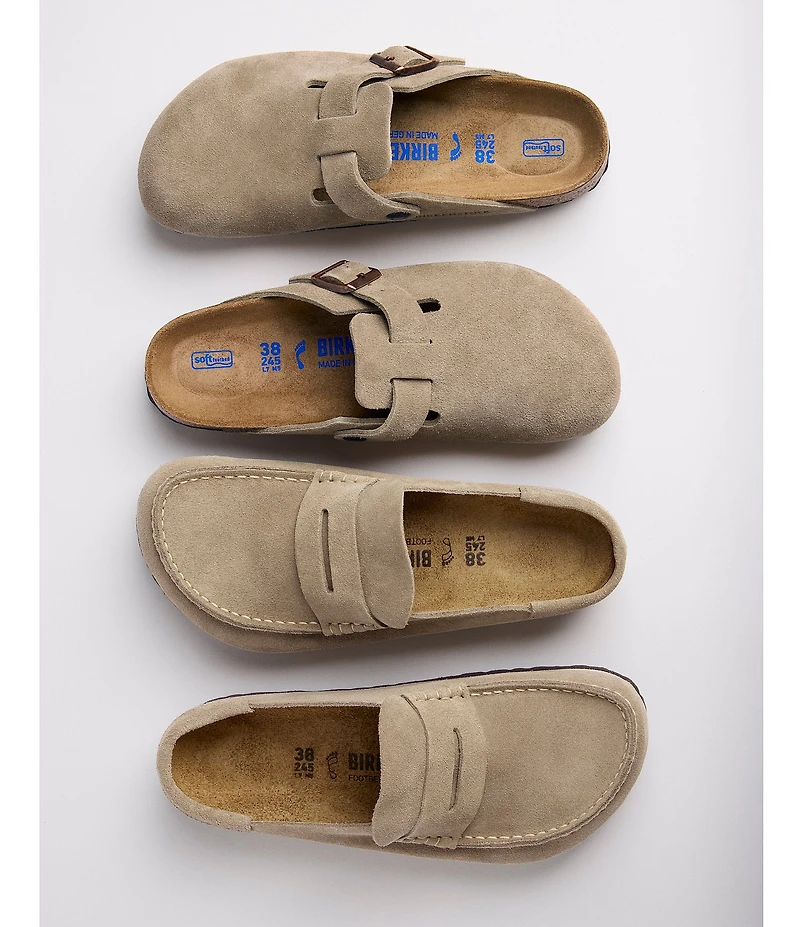 Birkenstock Women's Naples 2.0 Suede Penny Keeper Clogs