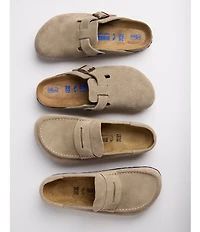 Birkenstock Women's Naples 2.0 Suede Penny Keeper Clogs