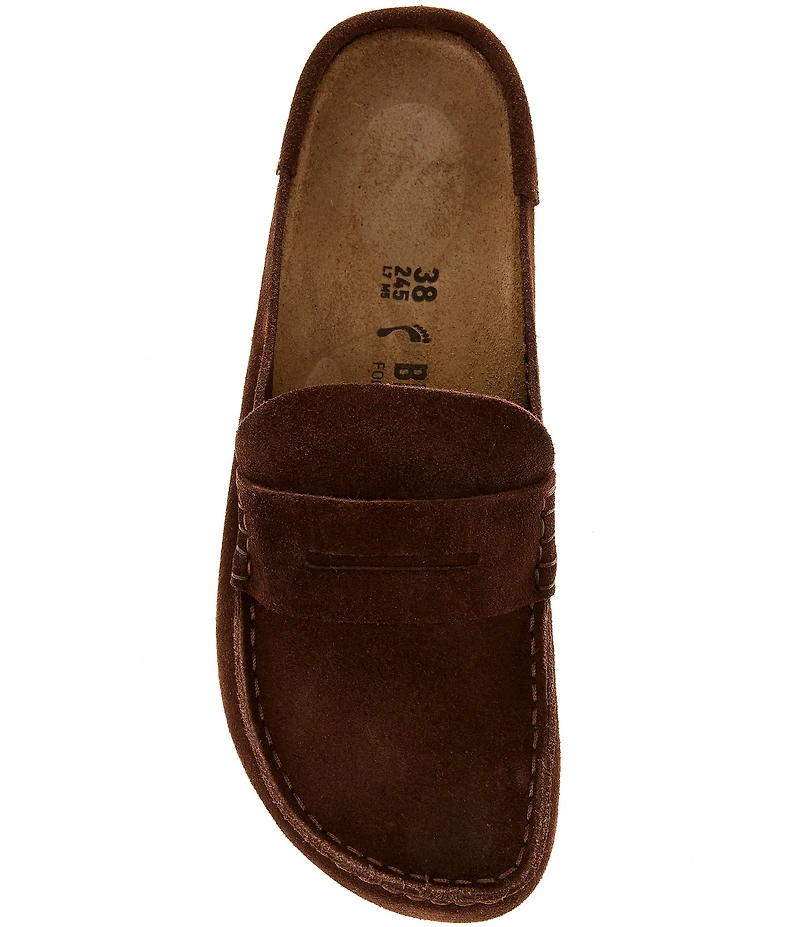 Birkenstock Women's Naples Wrapped 2.0 Suede Clogs