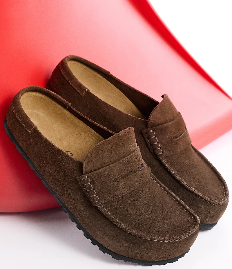 Birkenstock Women's Naples Wrapped 2.0 Suede Clogs