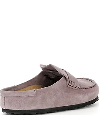 Birkenstock Women's Naples 2.0 Suede Penny Keeper Clogs