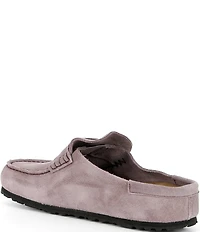 Birkenstock Women's Naples 2.0 Suede Penny Keeper Clogs
