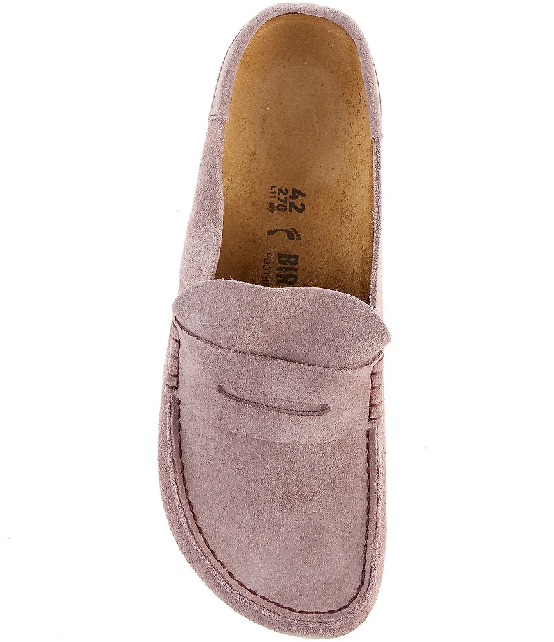 Birkenstock Women's Naples 2.0 Suede Penny Keeper Clogs