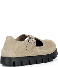 Birkenstock Women's Paris Chunky Suede Mary Jane Shoes