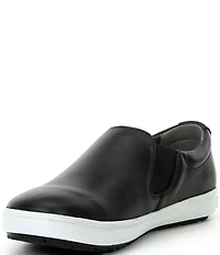 Birkenstock Women's QO400 Leather Professional Slip On Sneakers