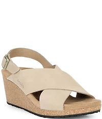 Birkenstock Women's Samira Nubuck Wedge Sandals