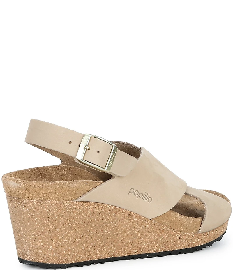 Birkenstock Women's Samira Nubuck Wedge Sandals