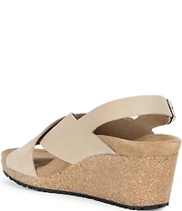 Birkenstock Women's Samira Nubuck Wedge Sandals