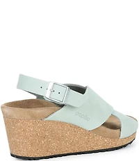Birkenstock Women's Samira Nubuck Wedge Sandals
