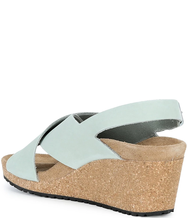 Birkenstock Women's Samira Nubuck Wedge Sandals