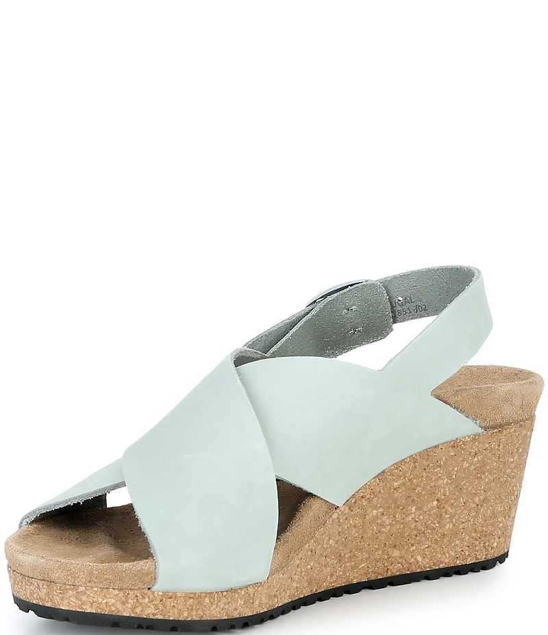 Birkenstock Women's Samira Nubuck Wedge Sandals