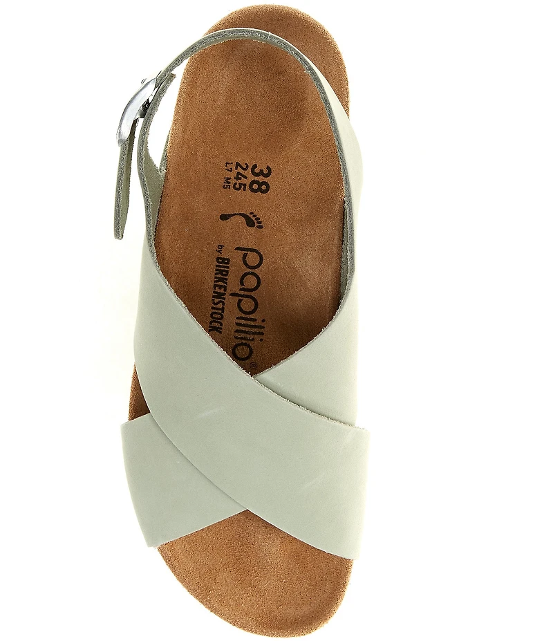 Birkenstock Women's Samira Nubuck Wedge Sandals