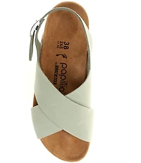 Birkenstock Women's Samira Nubuck Wedge Sandals