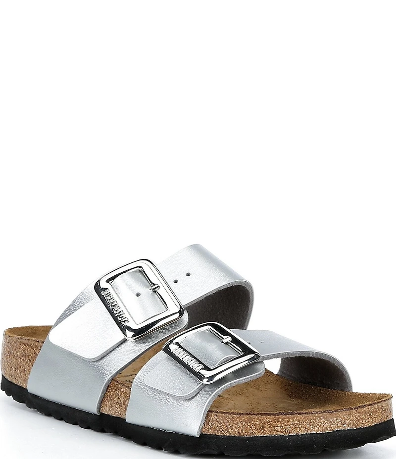 Birkenstock Women's Sydney Luxe Buckle Hardware Slide Sandals