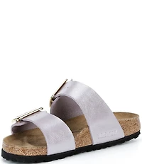 Birkenstock Women's Sydney Luxe Buckle Hardware Slide Sandals