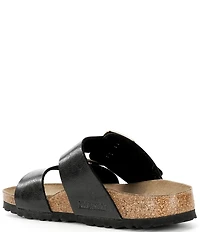 Birkenstock Women's Sydney Luxe Buckle Hardware Slide Sandals