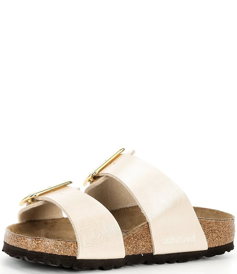 Birkenstock Women's Sydney Luxe Buckle Hardware Slide Sandals