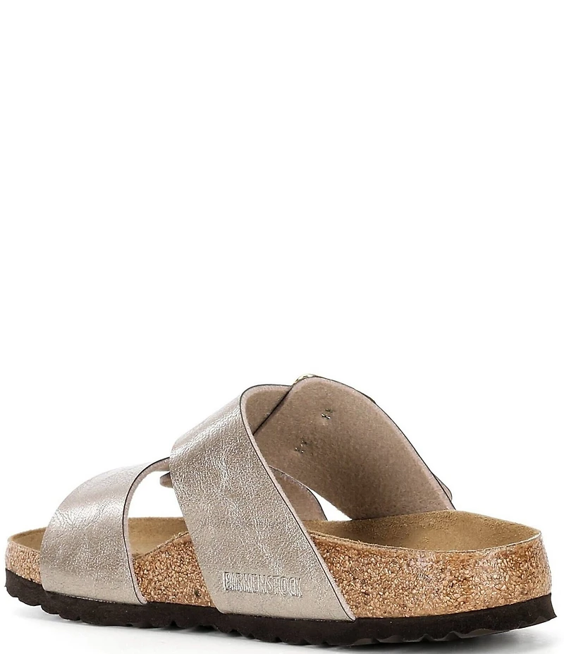 Birkenstock Women's Sydney Luxe Buckle Hardware Slide Sandals