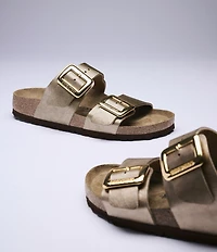 Birkenstock Women's Sydney Luxe Buckle Hardware Slide Sandals