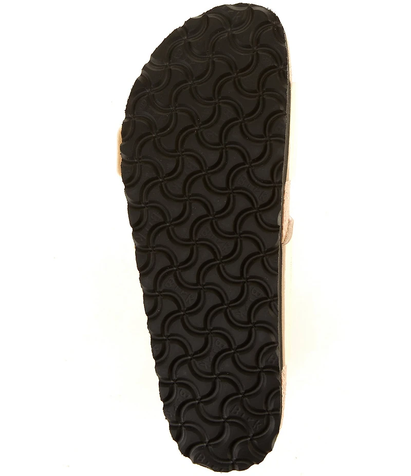 Birkenstock Women's Sydney Patent Luxe Buckle Hardware Slide Sandals