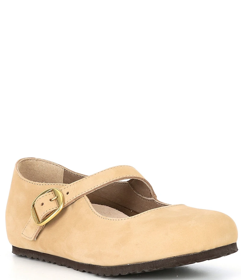 Birkenstock Women's Tracy Nubuck Leather Mary Jane Flats