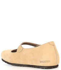 Birkenstock Women's Tracy Nubuck Leather Mary Jane Flats