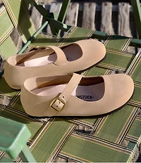 Birkenstock Women's Tracy Nubuck Leather Mary Jane Flats