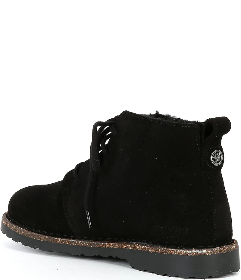 Birkenstock Women's Uppsala Shearling Lined Suede Chukka Booties