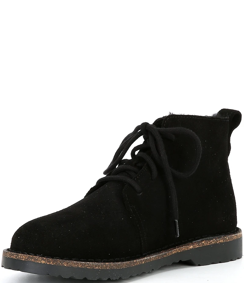 Birkenstock Women's Uppsala Shearling Lined Suede Chukka Booties