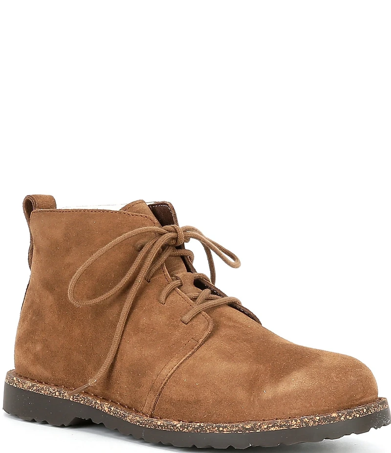 Birkenstock Women's Uppsala Shearling Lined Suede Chukka Booties