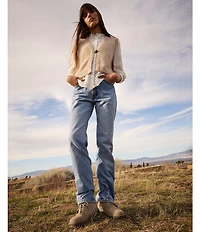 Birkenstock Women's Uppsala Mid Suede Lace Up Booties