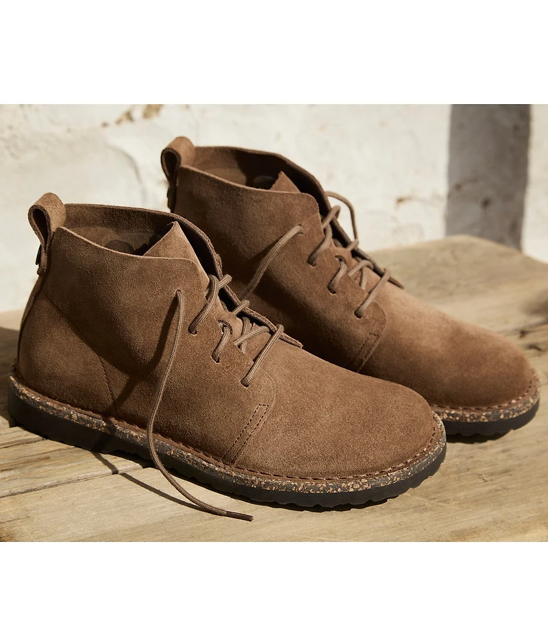 Birkenstock Women's Uppsala Mid Suede Lace Up Booties