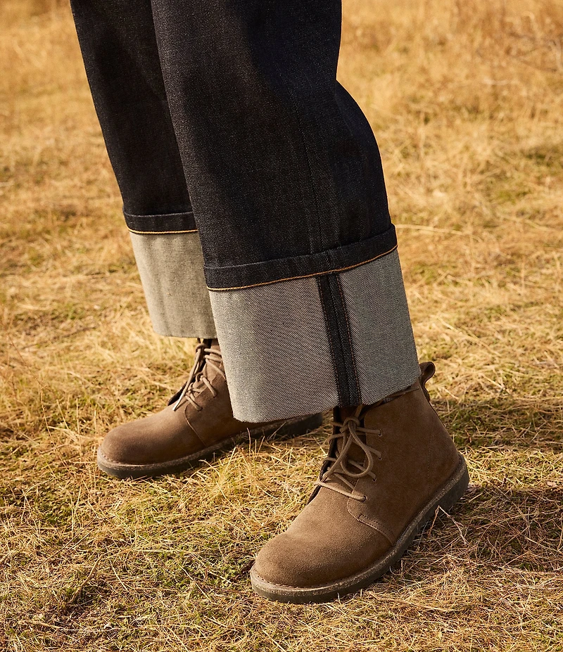 Birkenstock Women's Uppsala Mid Suede Lace Up Booties