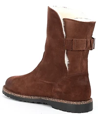 Birkenstock Women's Uppsala Suede Shearling Lined Boots