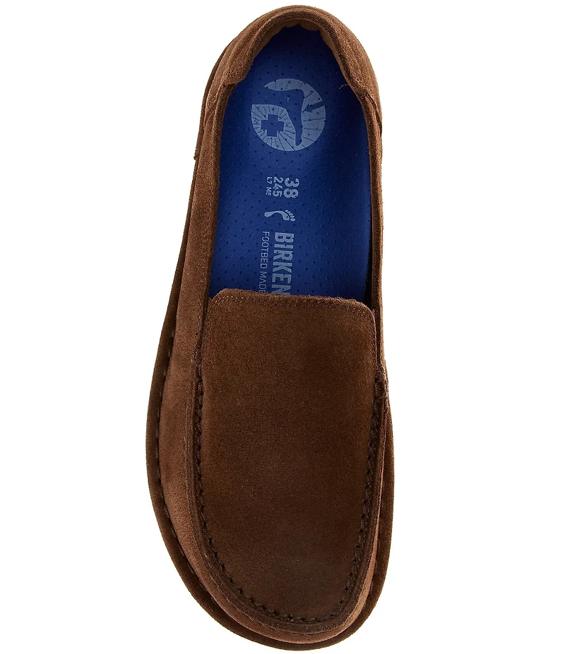 Birkenstock Women's Utti Suede Slip On Loafers