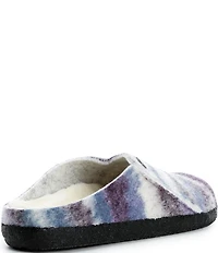Birkenstock Women's Zermatt Stripe Shearling Lined Slippers