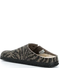 Birkenstock Women's Zermatt Zebra Shearling Lined Slippers