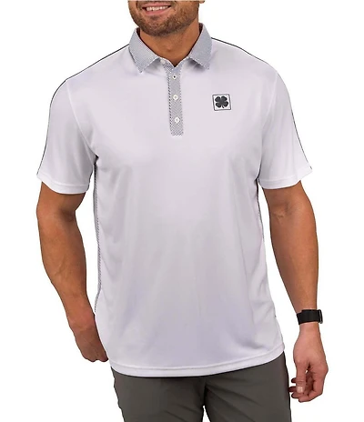 BLACK CLOVER Short Sleeve Jordan Polo Shirt