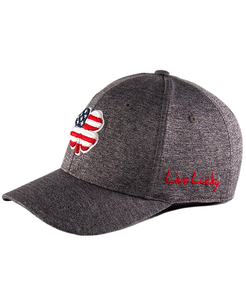 BLACK CLOVER USA Flag Heather Memory-Fit™ Hat